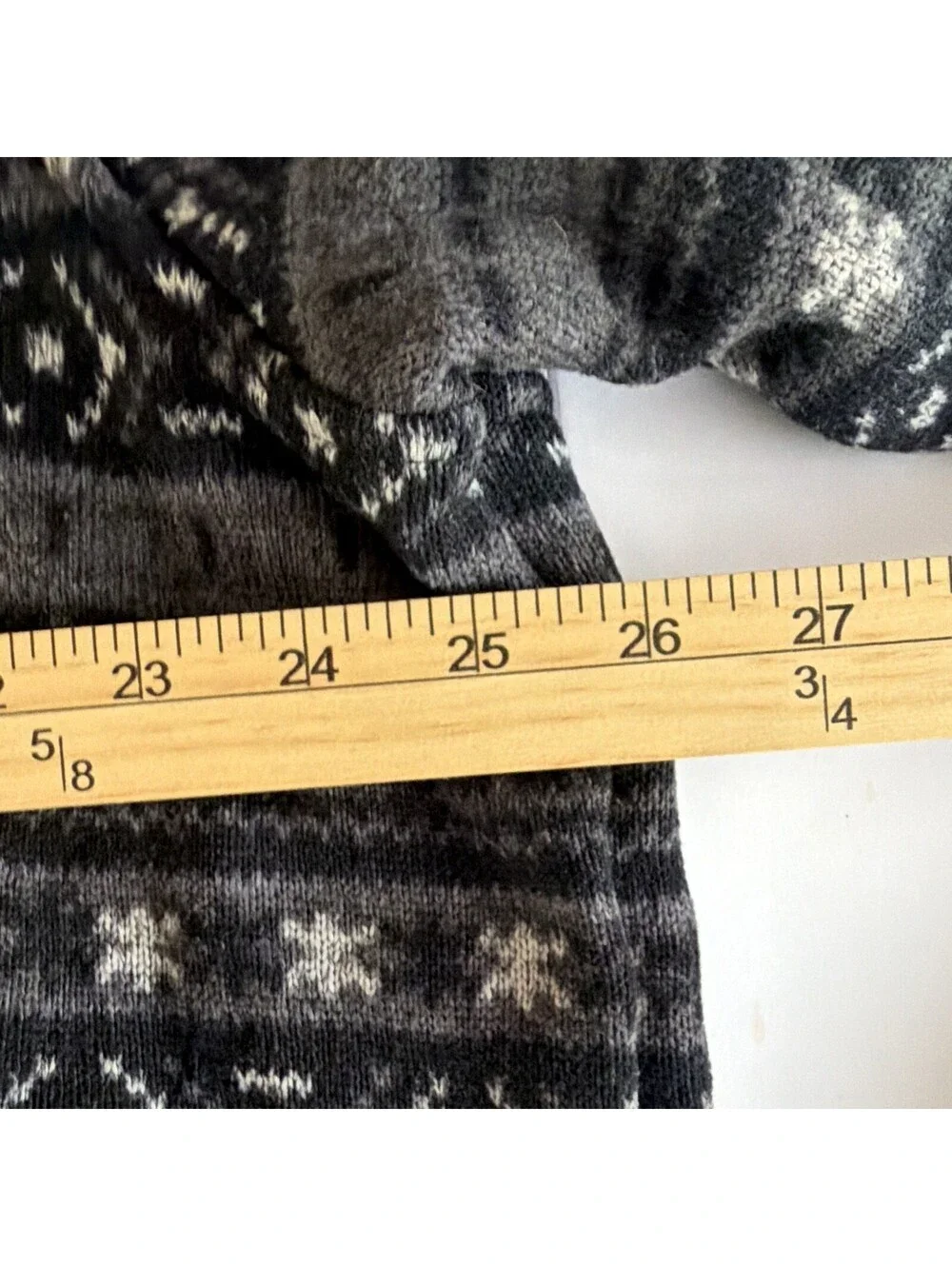 The North Face Men's Fair Isle 1/4 Zip Mock Neck Fleece Pullover Sweater XXL
